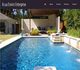 Aqua Enviro Enterprise Website Design