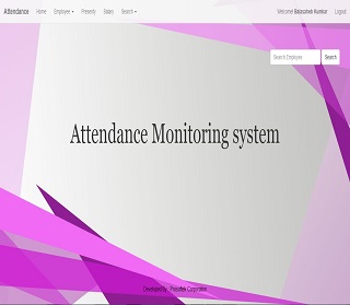 Attendance Monitoring System Website Design