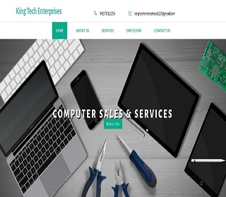 King Tech Enterprises Website Design