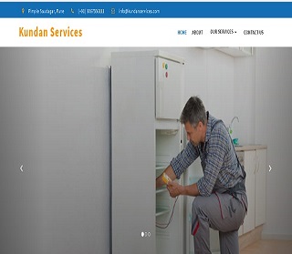 Kundan Services Website Design