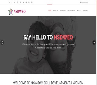 NSDWEO Website Design