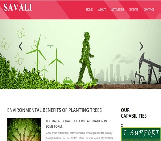 Savali Website Design