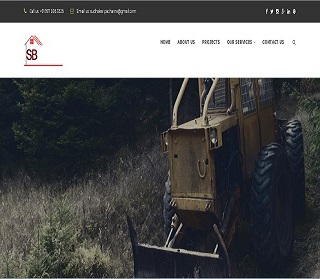 SB Pacharne Construction Website Design