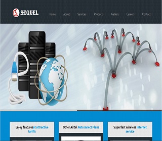 sequel website design